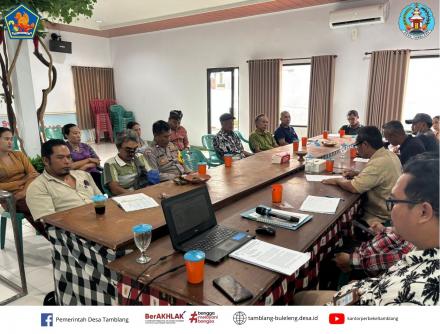 Rapat Koordinasi Percepatan Pembetukan Koperasi Merah Putih yang akan menjadi Program Nasional